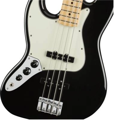 Player Jazz Bass Left Handed Maple - Black