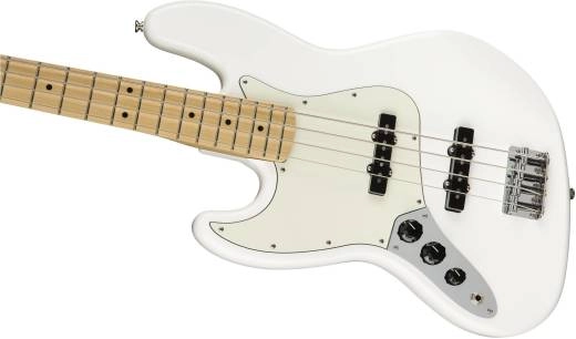 Player Jazz Bass Left Handed Maple - Polar White