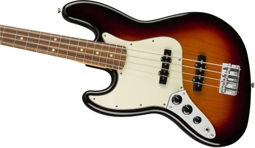 Player Jazz Bass Left Handed Pau Ferro - 3 Tone Sunburst