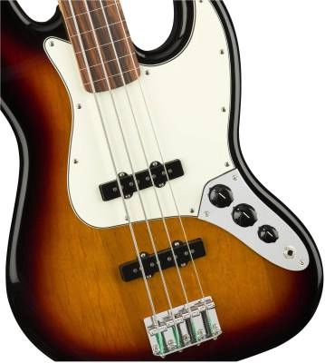 Player Jazz Bass Fretless Pau Ferro - 3 Tone Sunburst