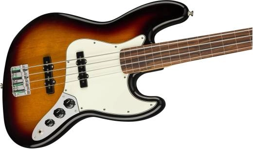 Player Jazz Bass Fretless Pau Ferro - 3 Tone Sunburst