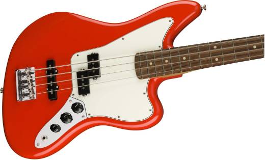 Player Jaguar Bass Pau Ferro - Sonic Red