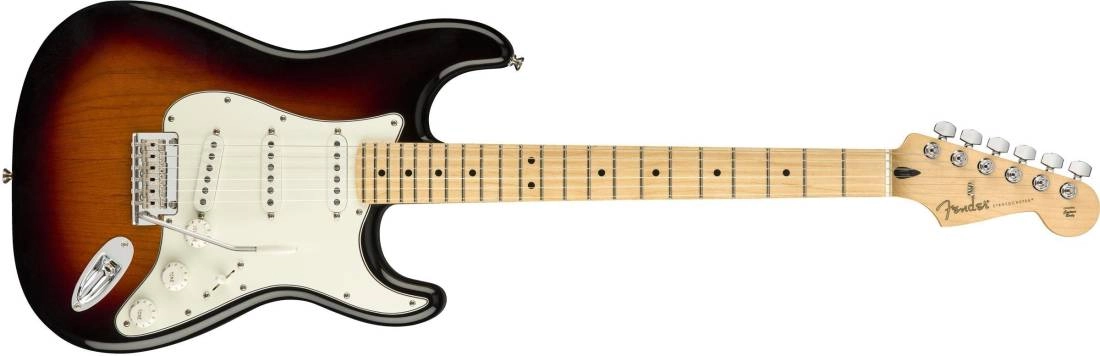 Player Stratocaster Maple - 3 Tone Sunburst