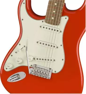 Player Stratocaster Left Handed Pau Ferro - Sonic Red