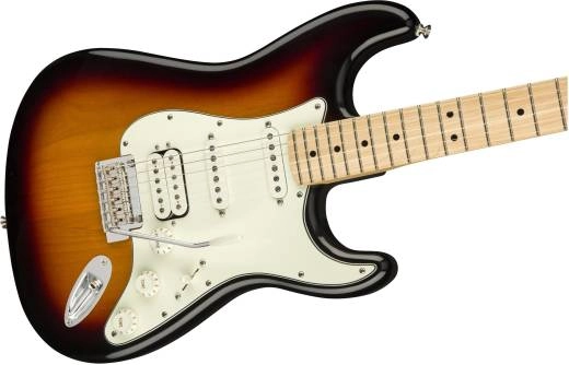 Player Stratocaster HSS Maple - 3 Tone Sunburst