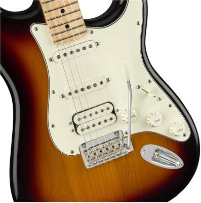 Player Stratocaster HSS Maple - 3 Tone Sunburst