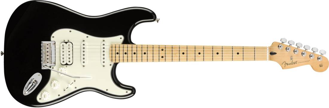 Player Stratocaster HSS Maple - Black