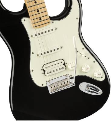 Player Stratocaster HSS Maple - Black