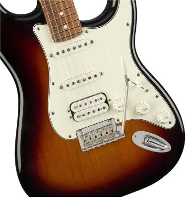 Player Stratocaster HSS Pau Ferro - 3 Tone Sunburst