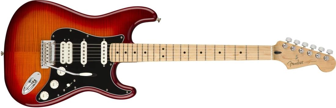 Player Stratocaster HSS Plustop Maple - Aged Cherry Burst