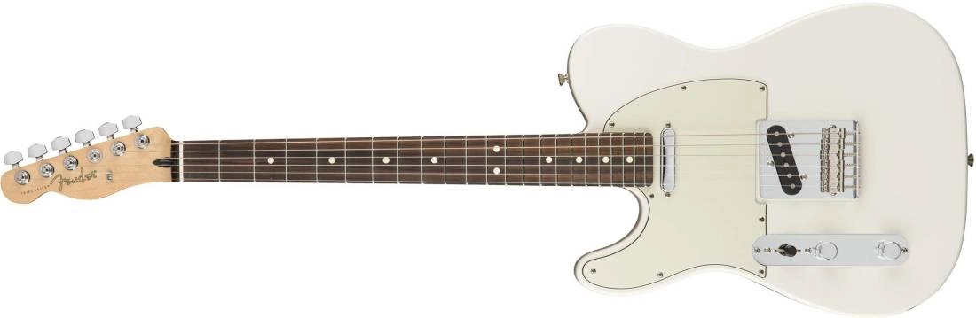 Player Telecaster Left Handed Pau Ferro - Polar White