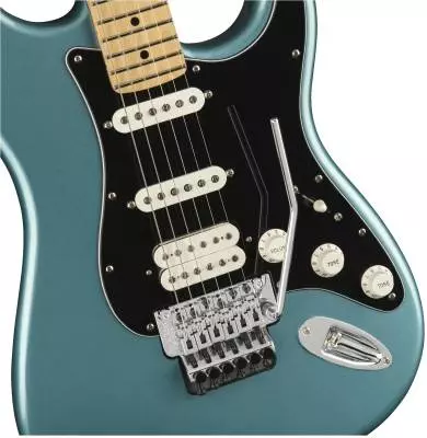 Player Stratocaster with Floyd Rose HSS, Maple Fingerboard - Tidepool
