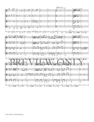 Dance Suite from Terpsichore - Praetorius/Marlatt - 4 Clarinets