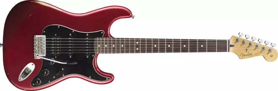 Road Worn HSS Player Strat - Candy Apple Red