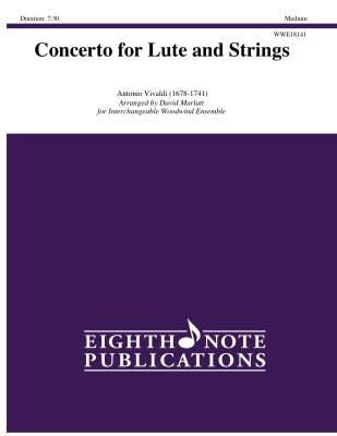 Eighth Note Publications - Concerto for Lute and Strings - Vivaldi/Marlatt - Woodwind Ensemble