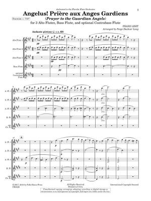 Angelus! Priere aux Anges Gardiens - Liszt/Long - Flute Ensemble