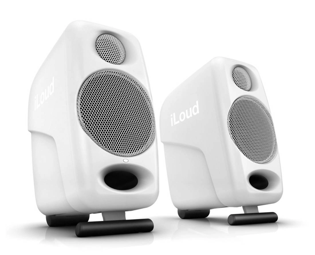iLoud Bluetooth Compact Studio Monitors - White