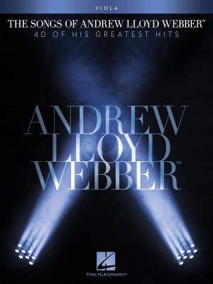 Hal Leonard - The Songs of Andrew Lloyd Webber - Viola - Book