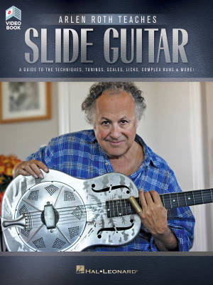 Hal Leonard - Arlen Roth Teaches Slide Guitar - Book/Video Online