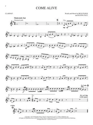The Greatest Showman: Instrumental Play-Along - Pasek/Paul - Clarinet - Book/Audio Online