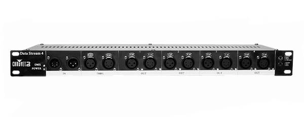 Data Stream 4 Universal DMX-512 Optical Splitter