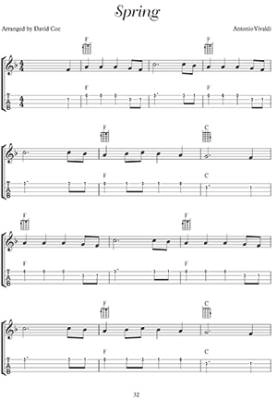 Favorite Classical Themes for Ukulele - Coe - Book