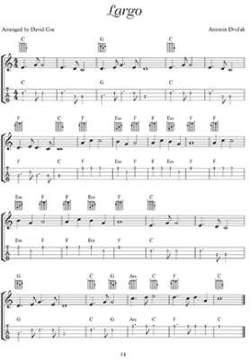 Favorite Classical Themes for Ukulele - Coe - Book