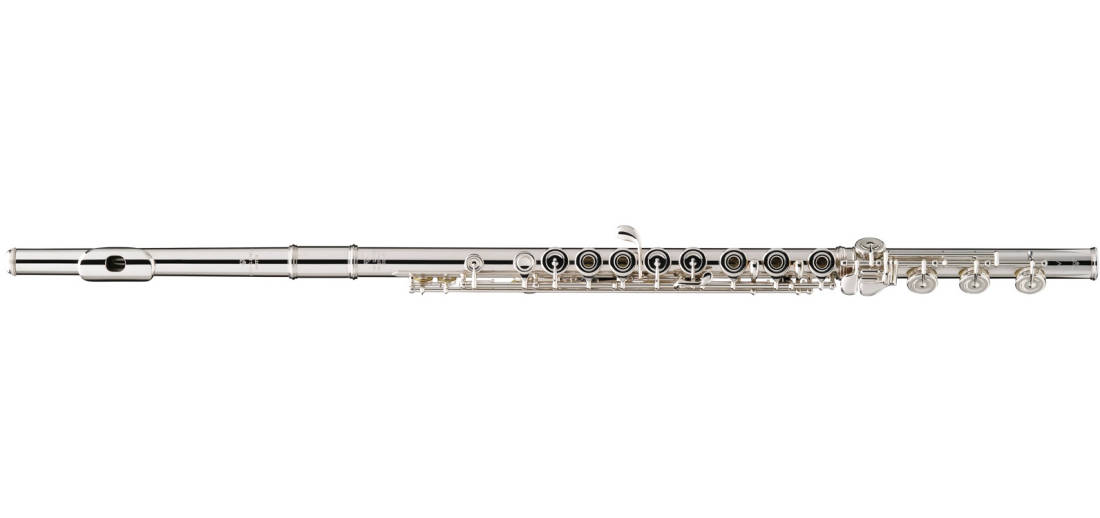 Conservatory Series Flute 14K Riser, B Foot, Solid Silver Headjoint