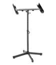 K & M Stands - 28075 Heavy Duty Mixer/Amp Stand - Black