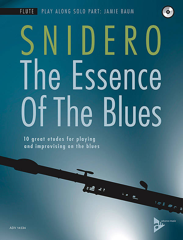 The Essence of the Blues: Flute - Snidero - Book/CD