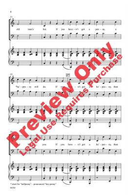 Christmas Is Coming - English Round/Beck - SATB