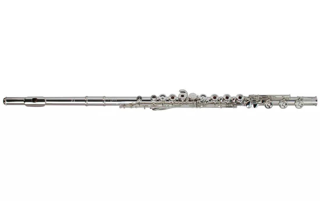 Handmade Custom Sterling Silver Flute - C# Trill, .016 Wall, Offset G