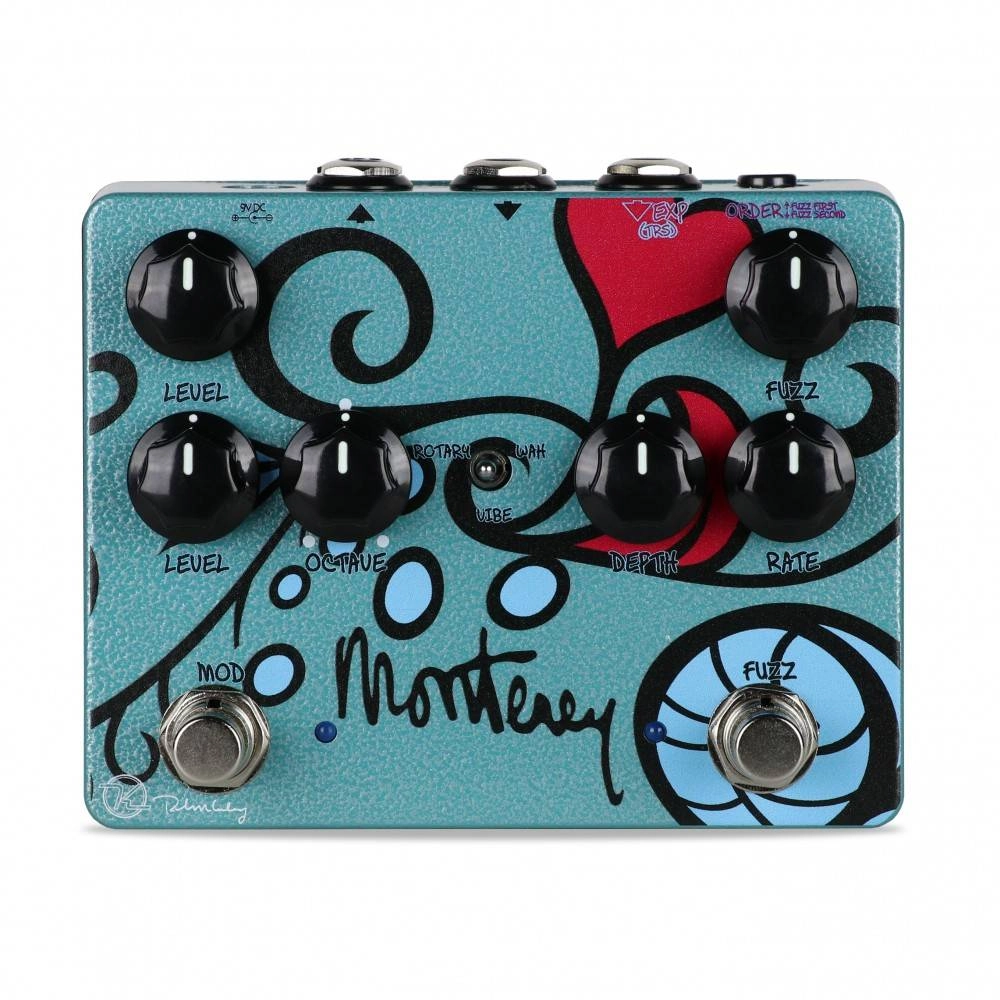 Monterey Rotary Fuzz Vibe Pedal