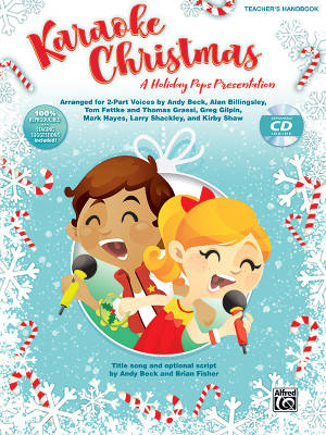 Alfred Publishing - Karaoke Christmas - Beck et al. - Teachers Handbook/Enhanced CD