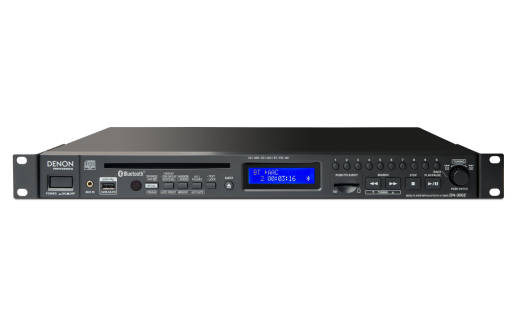 Denon - DN-300Z CD/Media Player with Bluetooth/USB/SD/Aux and AM/FM Tuner
