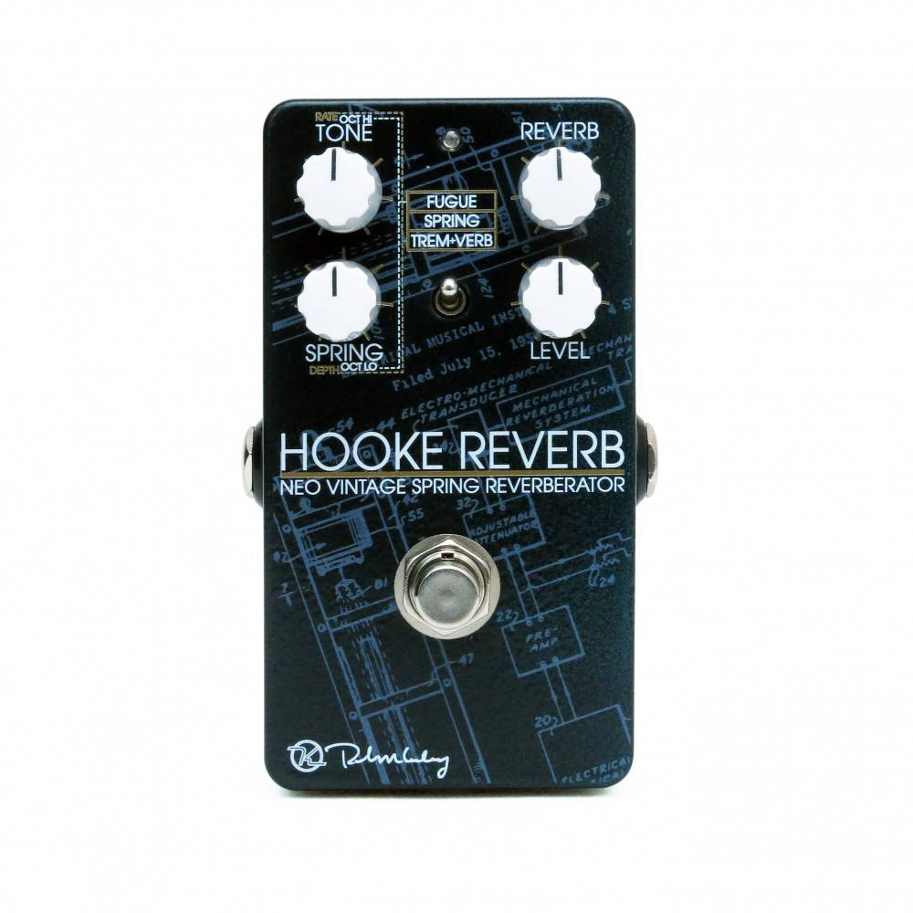 Hooke Spring Reverb Pedal with Tremolo