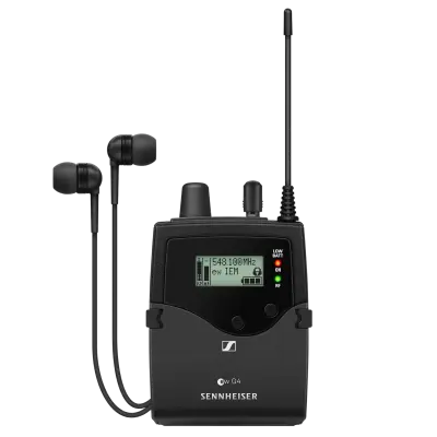 EK IEM G4-A Stereo Bodypack Receiver w/Pair IE4 Earbuds