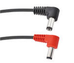 Voodoo Lab - 5.5mm x 2.5mm (Red) Barrel Cable, 18 - Right Angle
