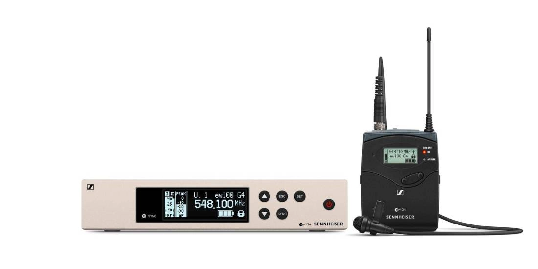 EW 100 G4-ME2-A Wireless Lavalier Set, 516-558 MHz