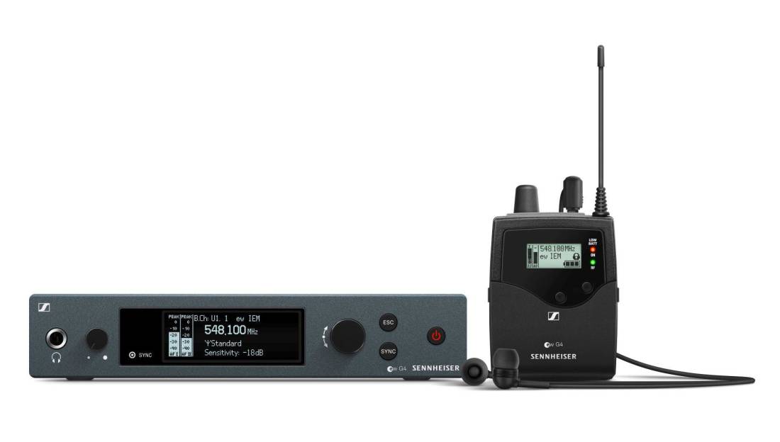 EW IEM G4-A Wireless Stereo Monitoring Set
