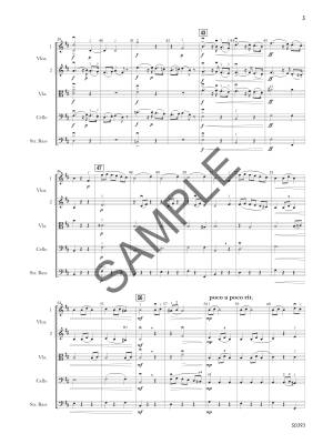 Serenade for Strings Op. 22, Second Movement: Menuetto - Dvorak/Woolstenhulme - String Orchestra - Gr. 3.5