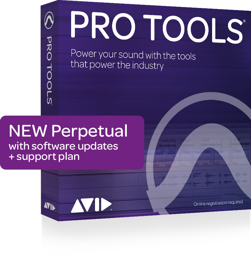 Pro Tools Perpetual License with 1-Year Updates and Support Plan - Download