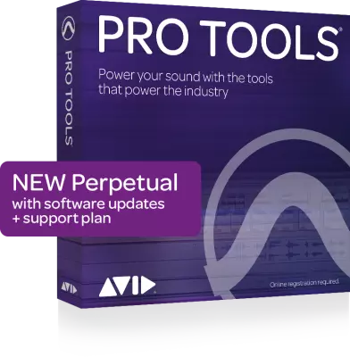 Pro Tools Perpetual License with 1-Year Updates and Support Plan - Download