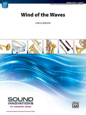 Alfred Publishing - Wind of the Waves - Bernotas - Concert Band - Gr. 1