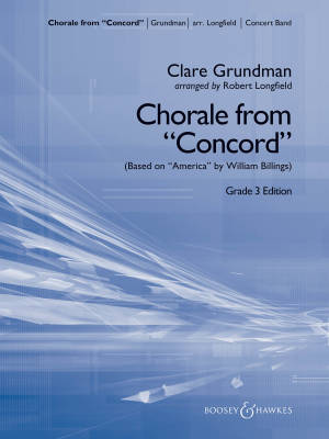 Chorale from Concord  - Grundman/Longfield - Concert Band - Gr. 3