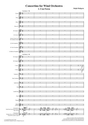 Concertino for Wind Orchestra  - Hultgren - Concert Band - Gr. 4.5