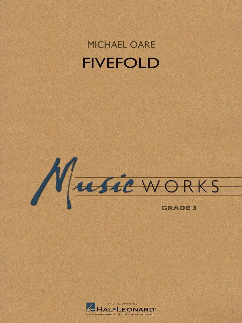 Fivefold - Oare - Orchestre d\'harmonie - Niveau 3