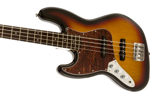 Vintage Modified Jazz Bass - 3-Colour Sunburst, Left-Handed