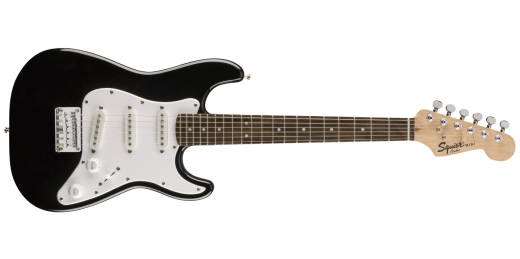 Mini Strat Electric Guitar w/Laurel Fingerboard - Black