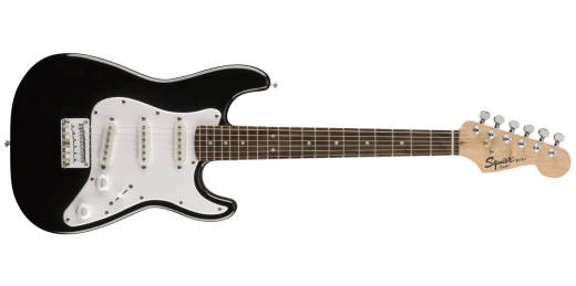 Squier - Mini Strat Electric Guitar w/Laurel Fingerboard - Black